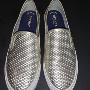 Women’s Gold Sperry